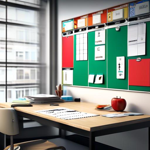 Magnetic Schedule Board Creation