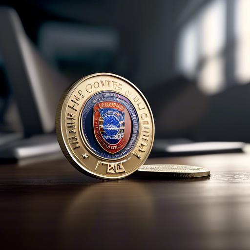 What is the purpose of a challenge coin?