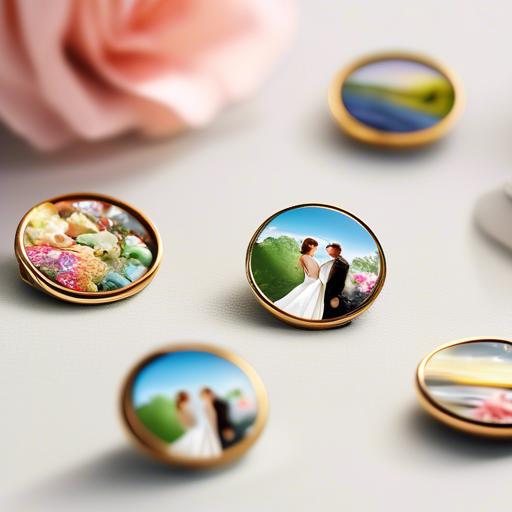 Custom Pins for Wedding Favors: A Unique Touch