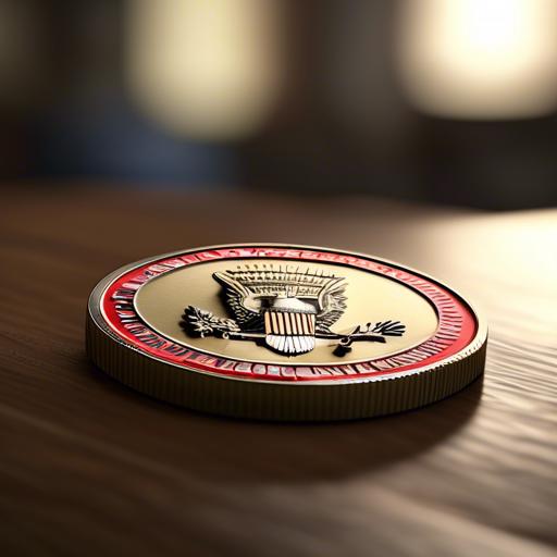 What is a presidential challenge coin?