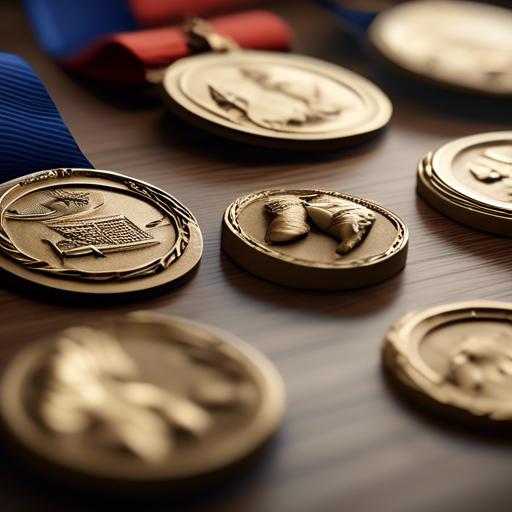 How do people make medals?