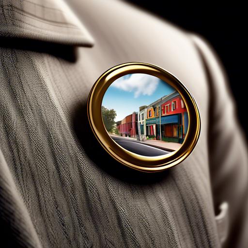 What does a lapel pin signify?