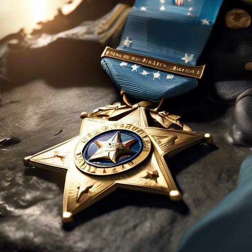 Why is the Medal of Honor star upside down?