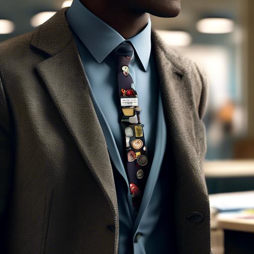 can a man wear two lapel pins?