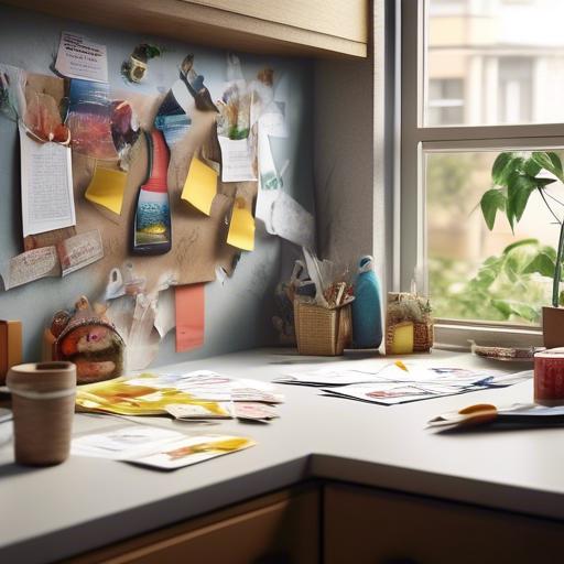 what to use to seal paper fridge magnet?