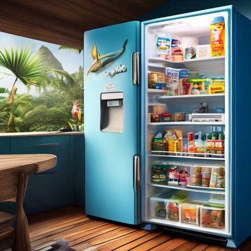 why can i buy the fridge magnet in port douglas?