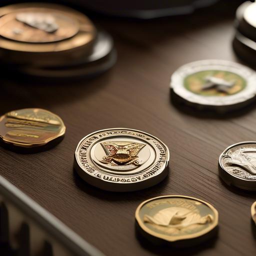 How are challenge coins made?