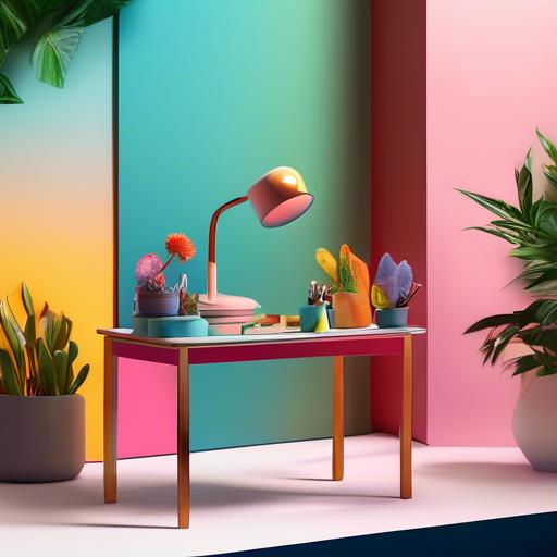 Gradient Color Effects in Enamel Pins