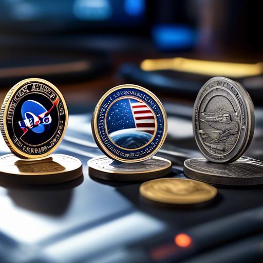 Space Program Challenge Coins