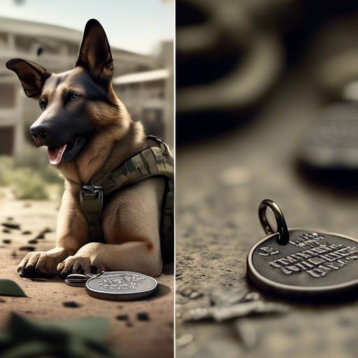 what are on military dog tags