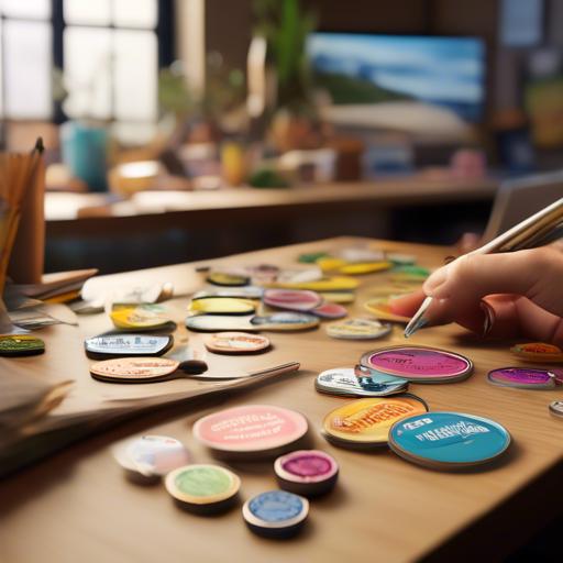 Crafting Custom Pins to Promote Awareness and fundraising Efforts