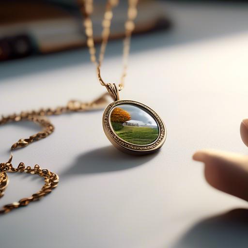 how to make a pendant necklace