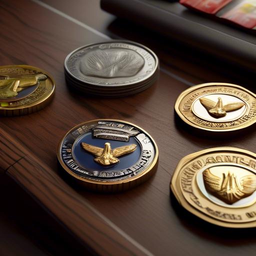how to display challenge coins