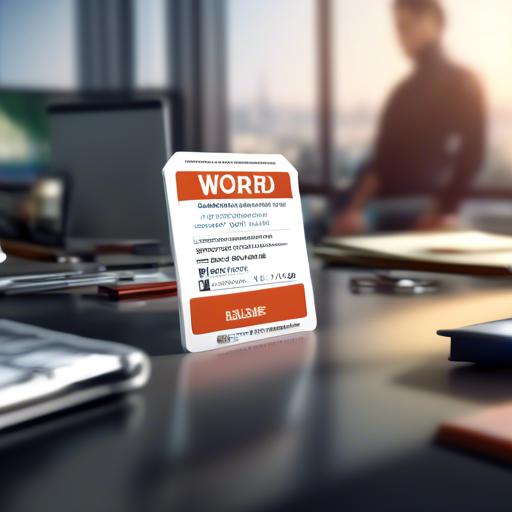 how to make name badges in word