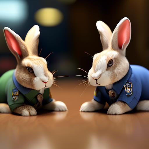 Who are badge Bunnies?