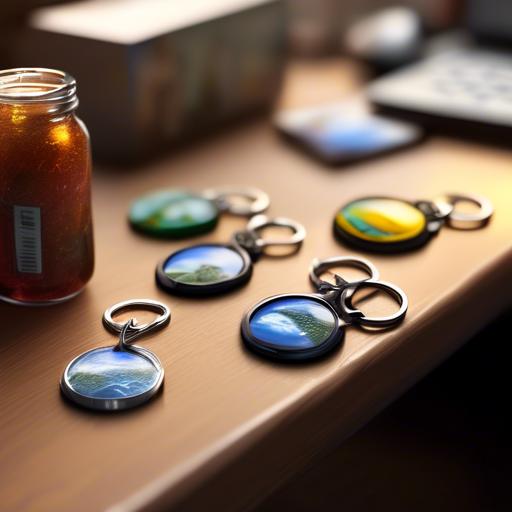 how to make resin keychains