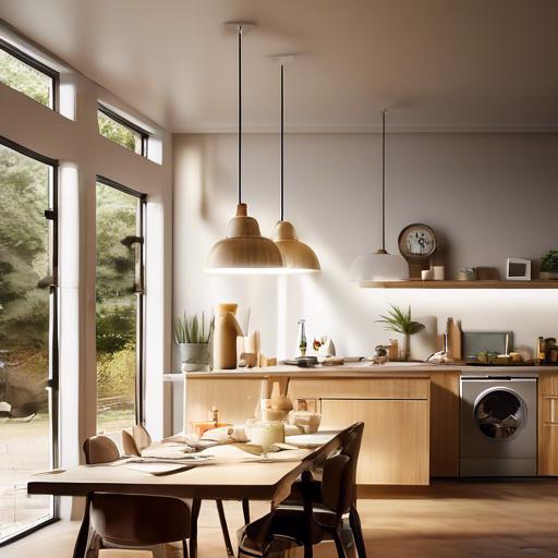 how high should pendant lights be above counter