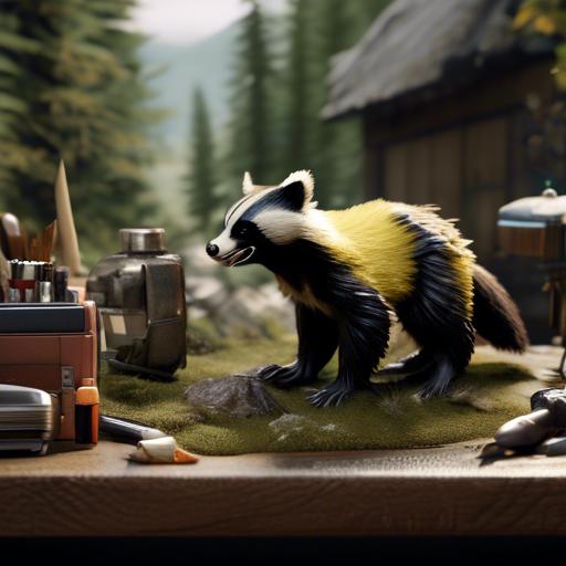 is a wolverine a badger