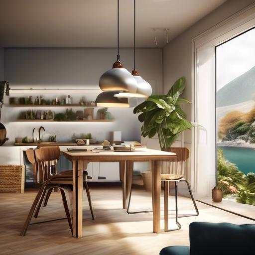 how high above island should pendant lights be