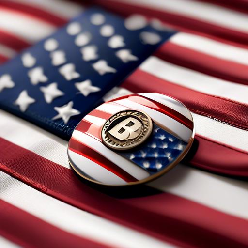 did abc ban american flag lapel pins