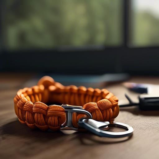 how to make paracord keychain