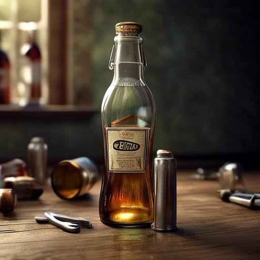 how to open a glass bottle without a bottle opener