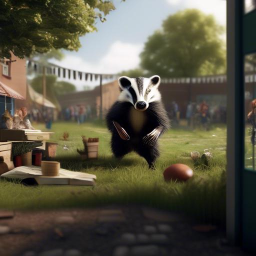 what was the score of the badger game