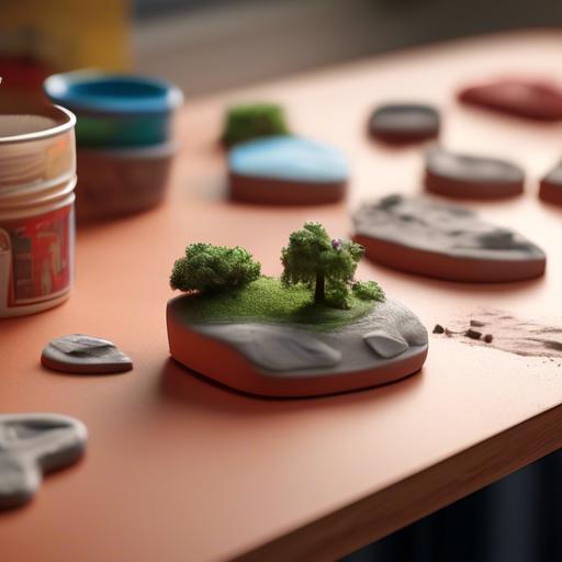 how to make clay magnets for fridge