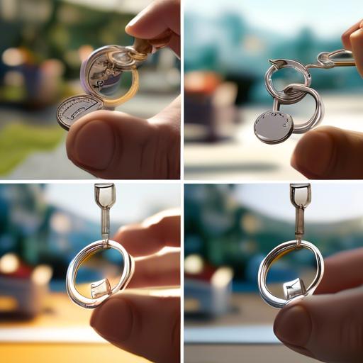 how to make acrylic keychain