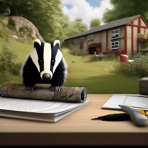 what does a badger look like