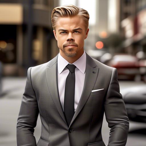 why does derek hough wear a pin on his lapel