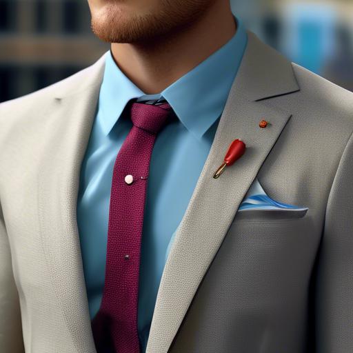 where to wear lapel pin