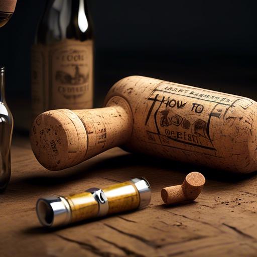 how to open a cork bottle without a corkscrew