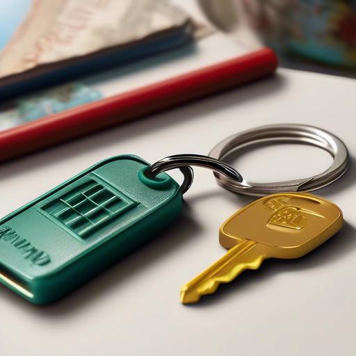 how to open a keychain