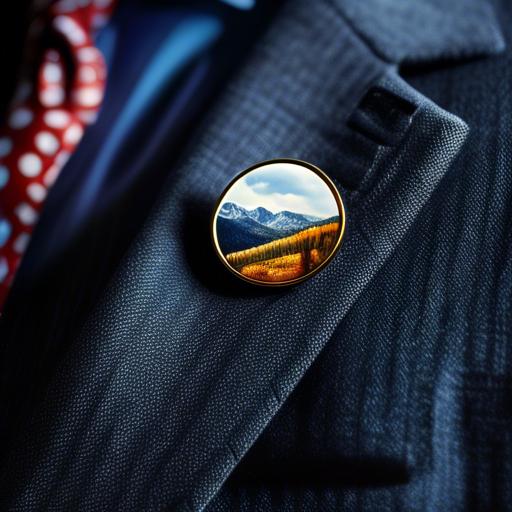 what are the lapel pins that mark levin wears