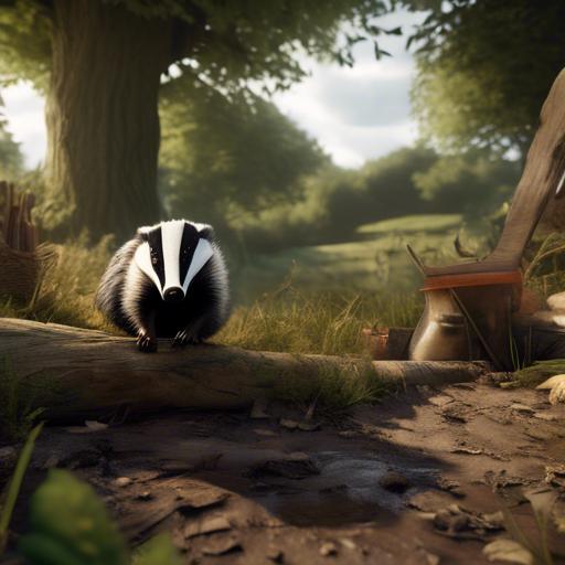 how old is sticks the badger