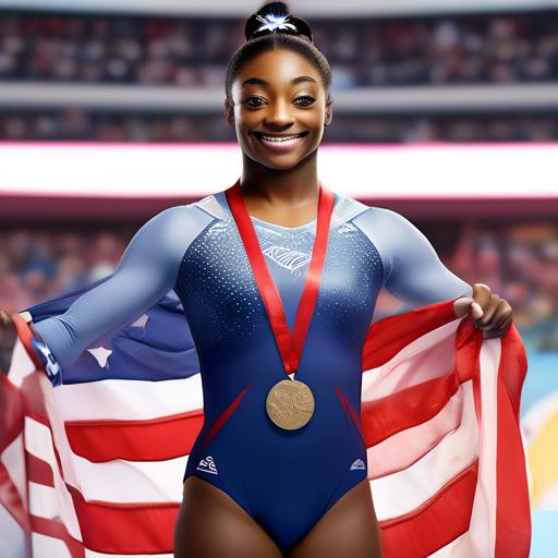 how many medals does simone biles have total