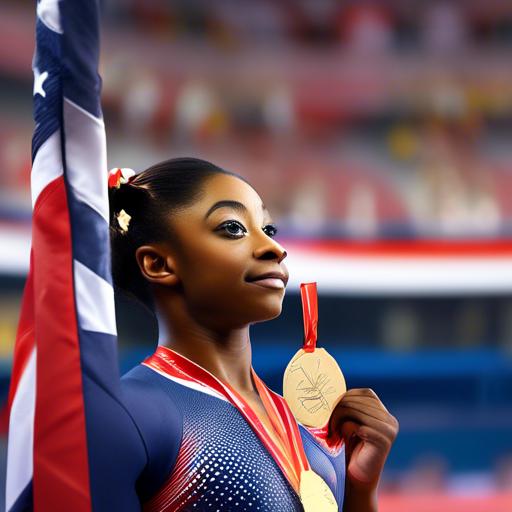 how many gold medals does simone biles have