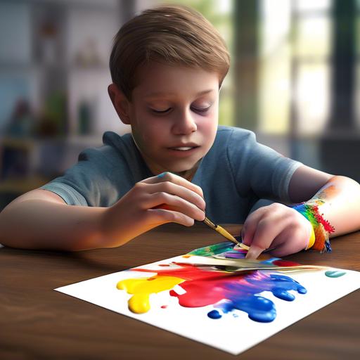 how to get finger painter badge