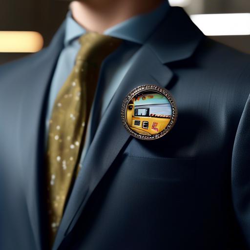 how to wear a lapel pin