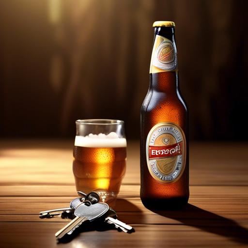 how to open a beer bottle with a key