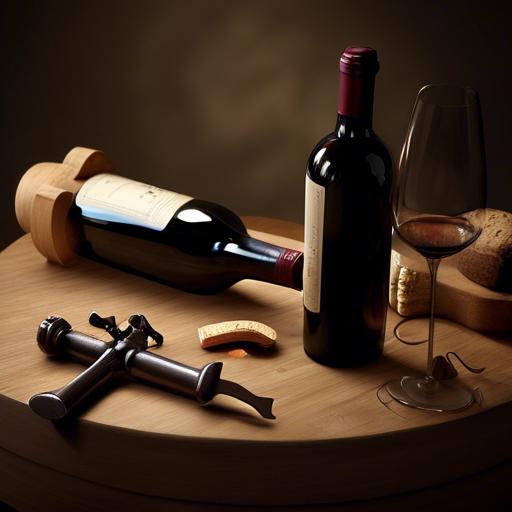 how do you open a bottle of wine with corkscrew