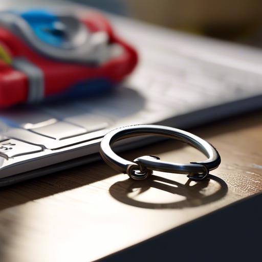 how to clean metal keychains