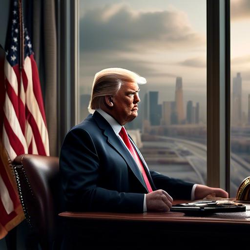 what lapel pin is trump wearing