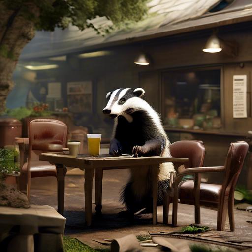 what’s the score of the badger game