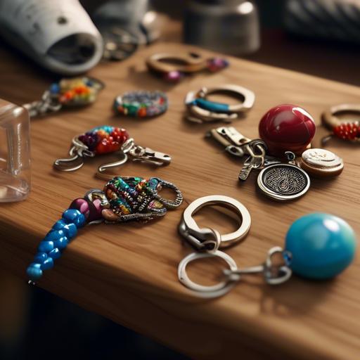 how to make keychains with beads