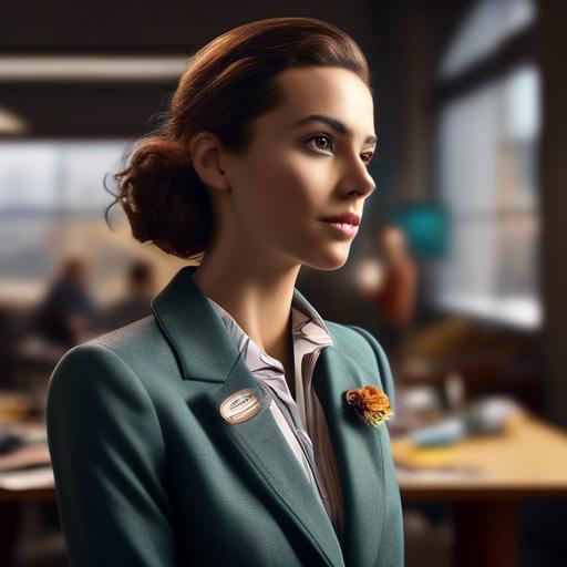 how to wear a lapel pin woman