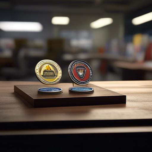 how to build a challenge coin display