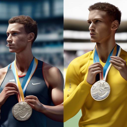 why do athletes bite their medals
