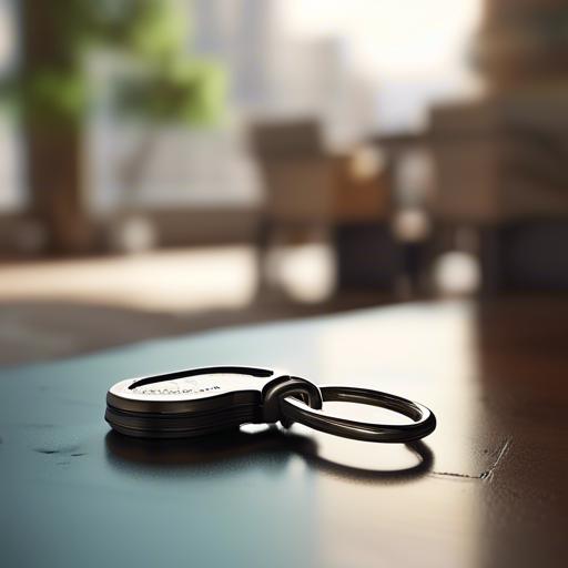 how to open keychain ring